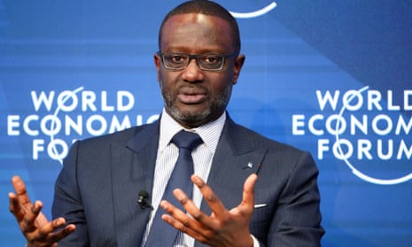 Tidjane Thiam says he had no knowledge of the spying incidents.