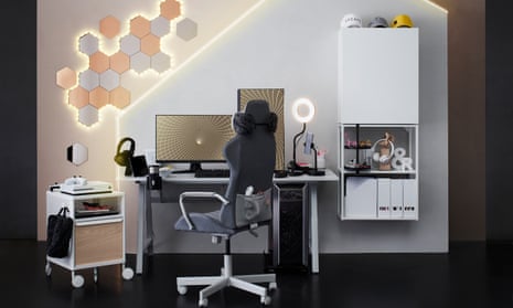 Utespelare gaming chair and desk from Ikea's new gaming furniture range.