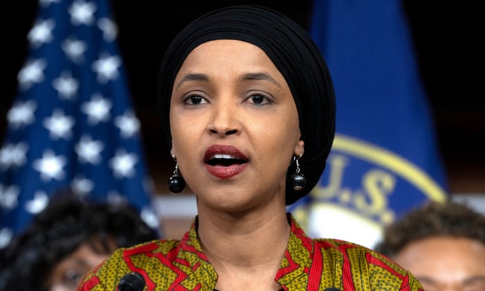 Ilhan Omar leads 384 worldwide leaders in call for Gaza ceasefire | Ilhan Omar | The Guardian