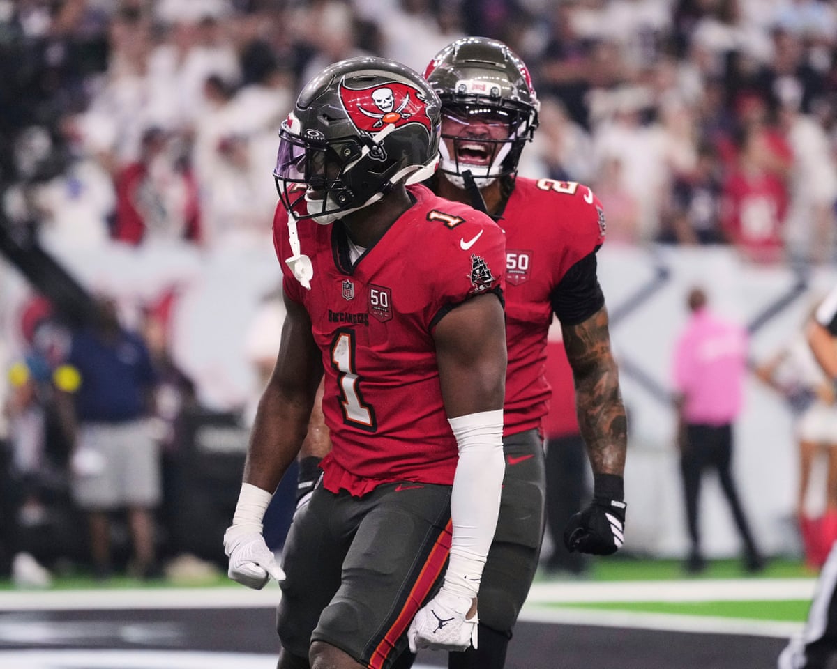 Baker Mayfield's late magic leads Bucs to thrilling victory over Texans | NFL | The Guardian
