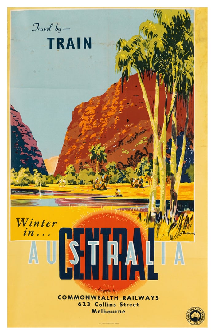 Take A Trip Into The Past Rare Australian Vintage Travel Posters In Pictures Art And Design The Guardian