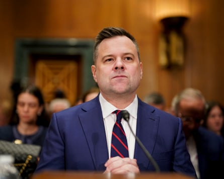 Bill Pulte during a Senate confirmation hearing.