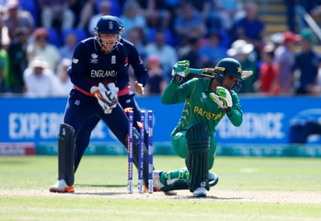 Fakhar, stumped by Buttler.
