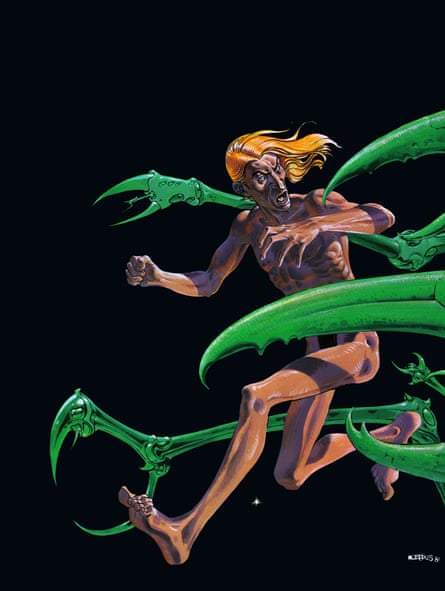 John Difool & the plant queen from Alejandro Jodorowsky and Moebius’s The Incal, 1980-88.