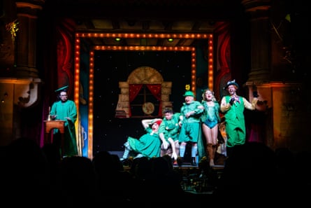 Pinocchio and his Wooden Whopper at Brick Lane Music Hall.