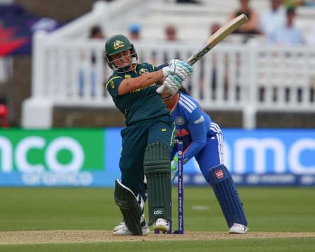 Ashleigh Gardner hits out in Australia’s win against India at Lord's