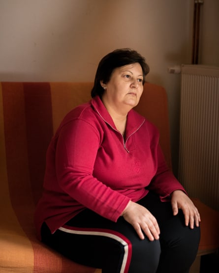 Tatjana Ilic, 50, who spent seven years inside an institution before moving to an apartment in Osijek