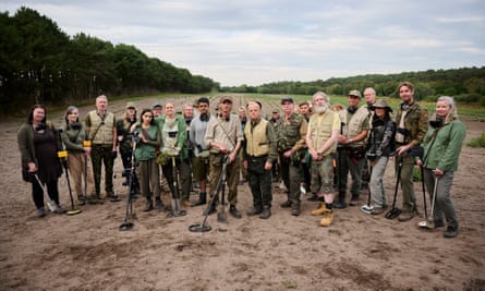 The gang’s all here … the Detectorists cast.