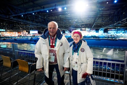 King Harald and Queen Sonja attend the Milano-Cortina 2026 Winter Olympics in Milan.
