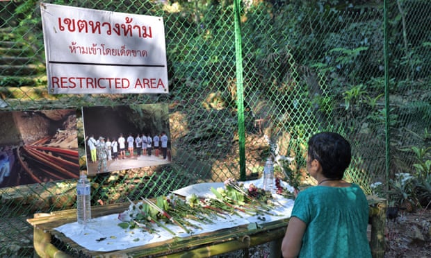 Tourists are arriving at the cave complex to celebrate the rescue and also commemorate the death of diver Saman Gunan. Image: The Telegraph