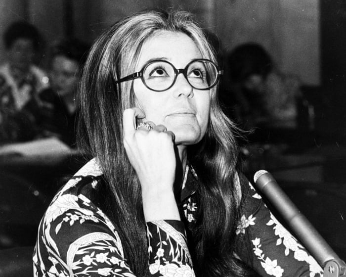Gloria Steinem personified America’s feminist movement