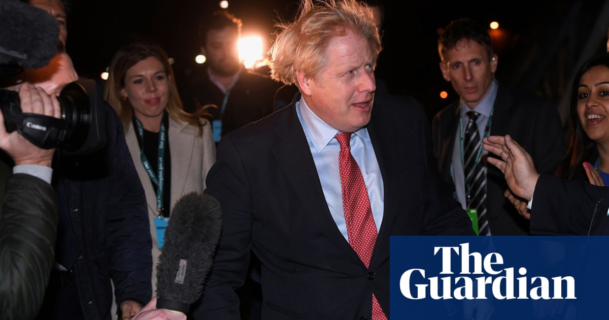 Boris Johnson Wins Huge Majority On Promise To Get Brexit Done Politics The Guardian