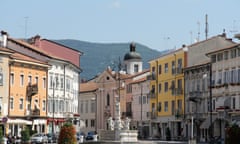 Piazza della Vittoria in Gorizia.