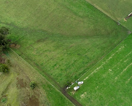 Cleared farmland