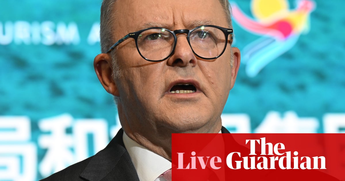 Australia news live: Albanese to raise concerns over Chinese steel dumping; Grace Kim wins golf major in miraculous finish | Australia news Australia news live: Albanese to raise concerns over Chinese steel dumping; Grace Kim wins golf major in miraculous finish | Australia news
