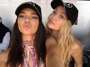 Kendall Jenner and Gigi Hadid: quite excited about Victoria’s Secret