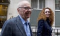 Rupert Murdoch pictured with Rebekah Brooks, the then chief executive of News International, in 2011.