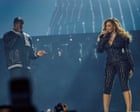 Jay-Z review – rap legend dazzles New York City with lavish spectacle, sharp bars and Beyoncé