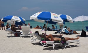 Miami Beach in Florida last week.