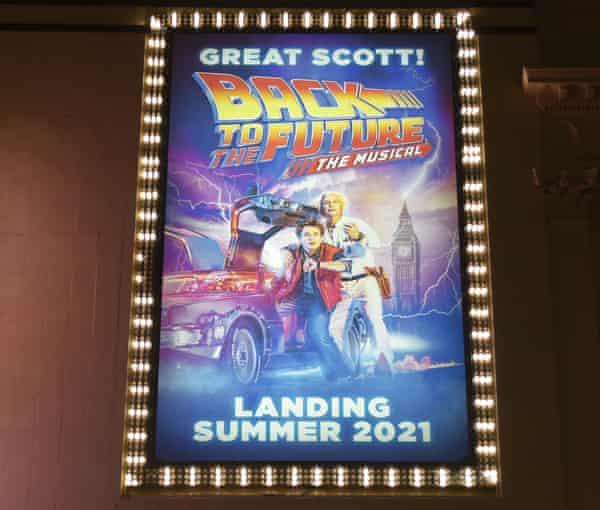 An notice about Back to the Future: The Musical