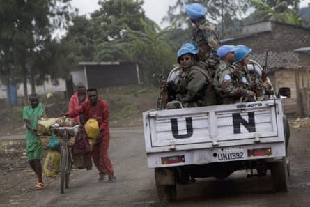 United Nations peacekeepers.
