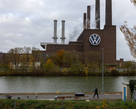 The Volkswagen factory in Wolfsburg, Germany.