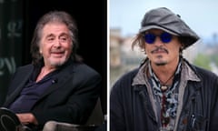 The artist’s friend … Al Pacino, left, will star in Modi, directed by Johnny Depp.