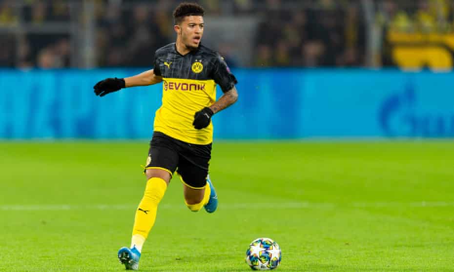 Jadon Sancho was dropped and fined by Dortmund last month