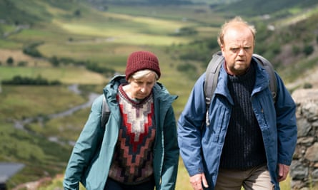 With Julie Hesmondhalgh in Mr Bates vs the Post Office.