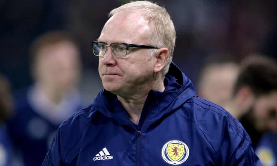 Alex McLeish sacked as Scotland head coach after 12 matches in charge | Alex McLeish | The Guardian
