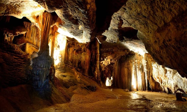 Limousis caves in Languedoc-Roussillon, France.