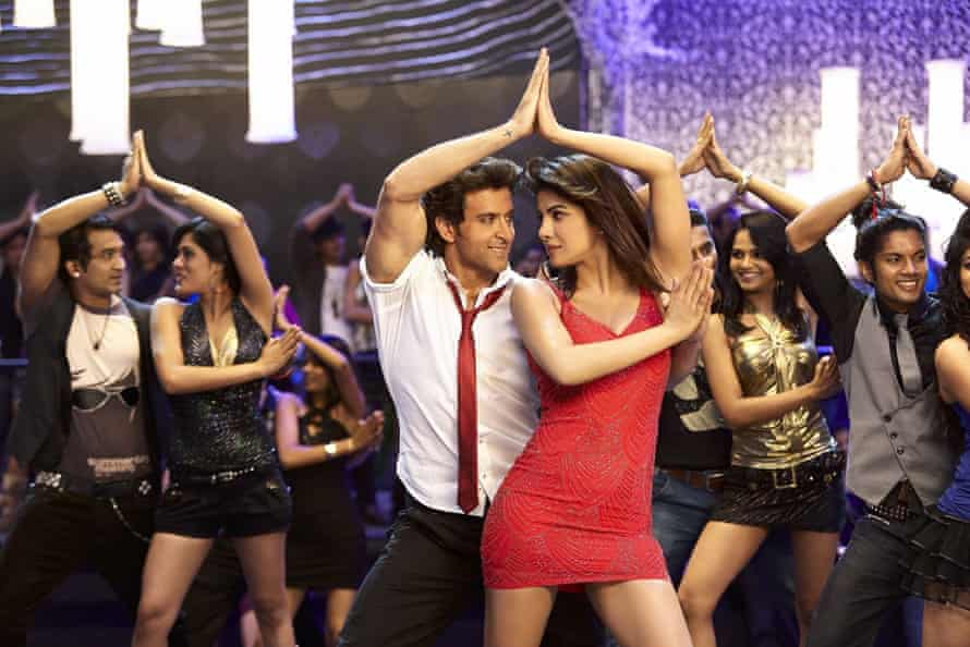 Priyanka Chopra Jones with Hrithik Roshan in Krrish 3