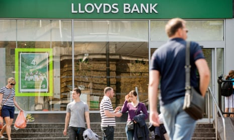 Lloyds Bank in Islington, London.
