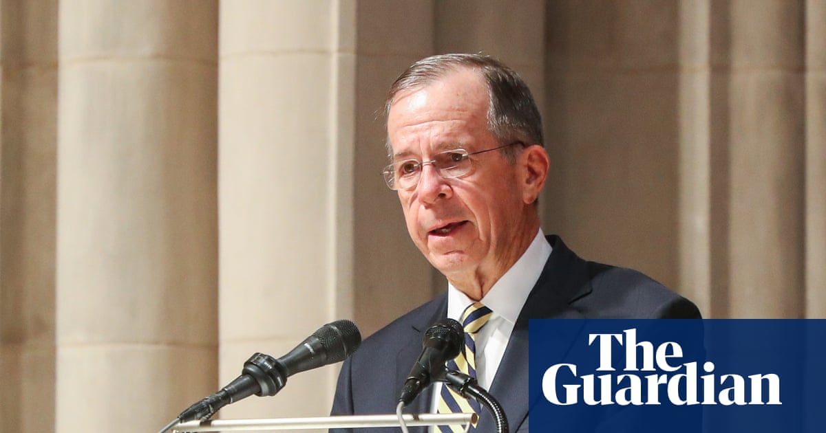 US’s polarization affecting military ability to remain apolitical, says former joint chiefs chair