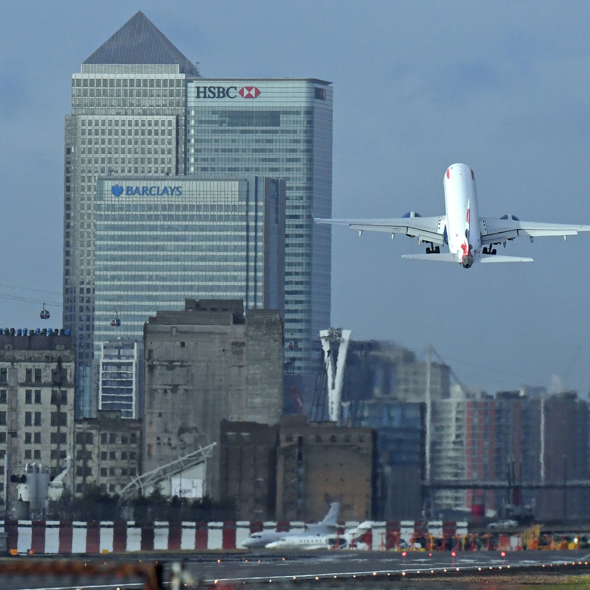 London City Airport To Make More Than A Third Of Staff Redundant Airline Industry The Guardian