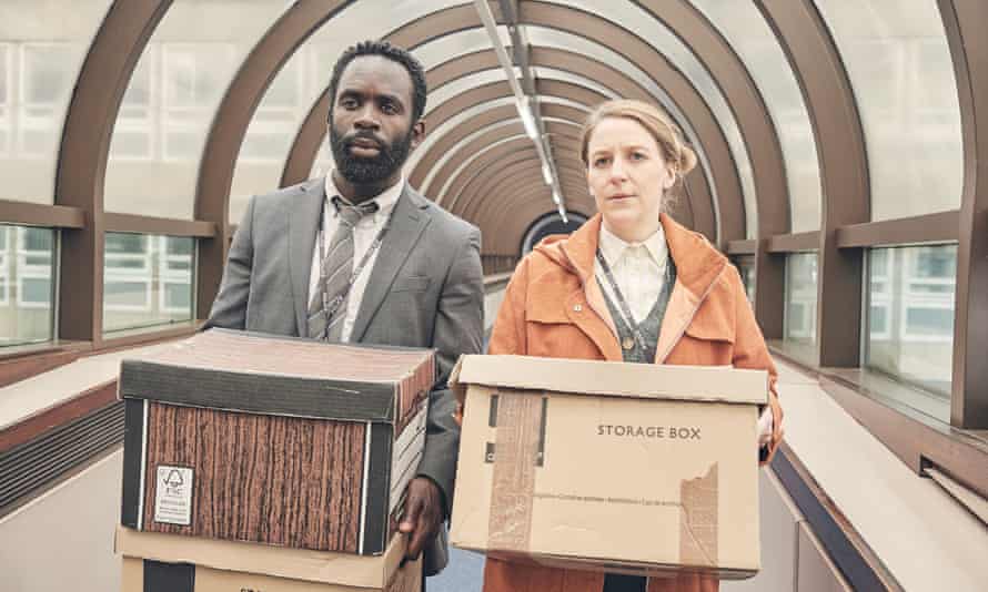 Moral and uncompromising… as DS Sarah Collins in The Tower.