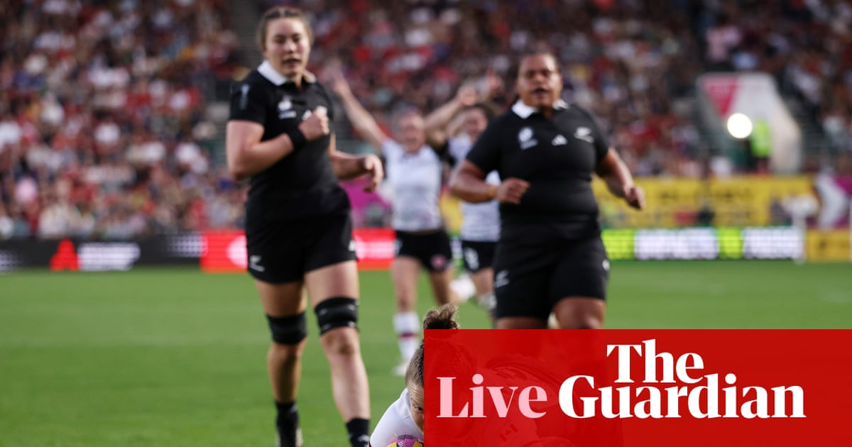 New Zealand v Canada: Women’s Rugby World Cup 2025 semi-final – live