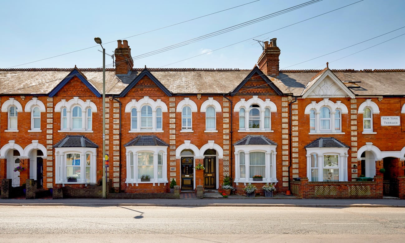 A row of terraced houses