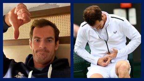 'I'm an idiot': Andy Murray appeals for help to recover lost wedding ring – video
