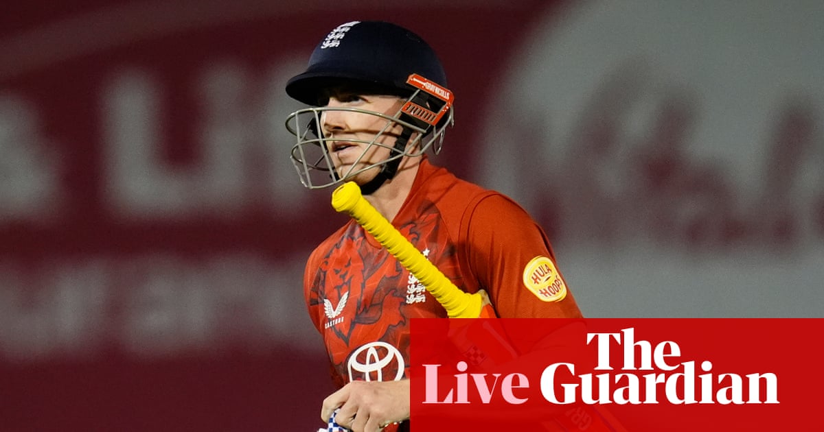 England v South Africa: second men's T20 international  live