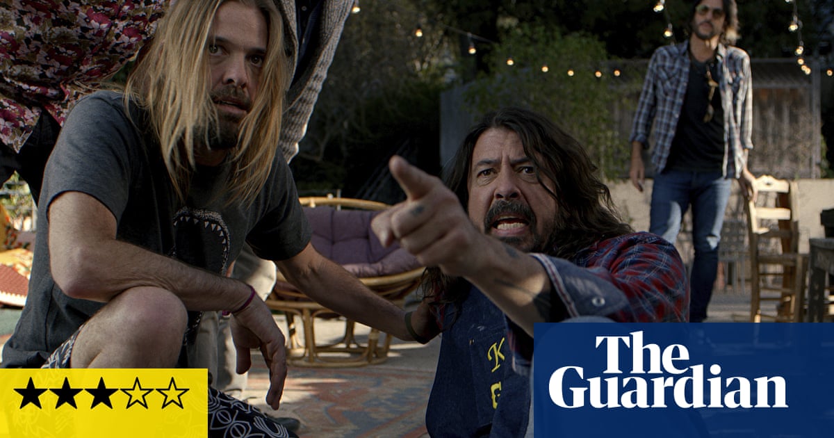 Studio 666 review – Dave Grohl hams it up in oddly endearing comedy-horror
