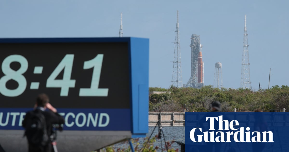 Artemis II launch: crowds gather for glimpse of historic Nasa moon mission