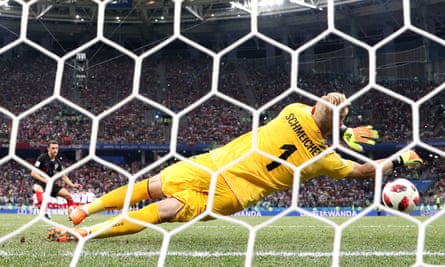 Kasper Schmeichel’s three penalty saves against Croatia weren’t enough to help Denmark through to the quarter-finals.
