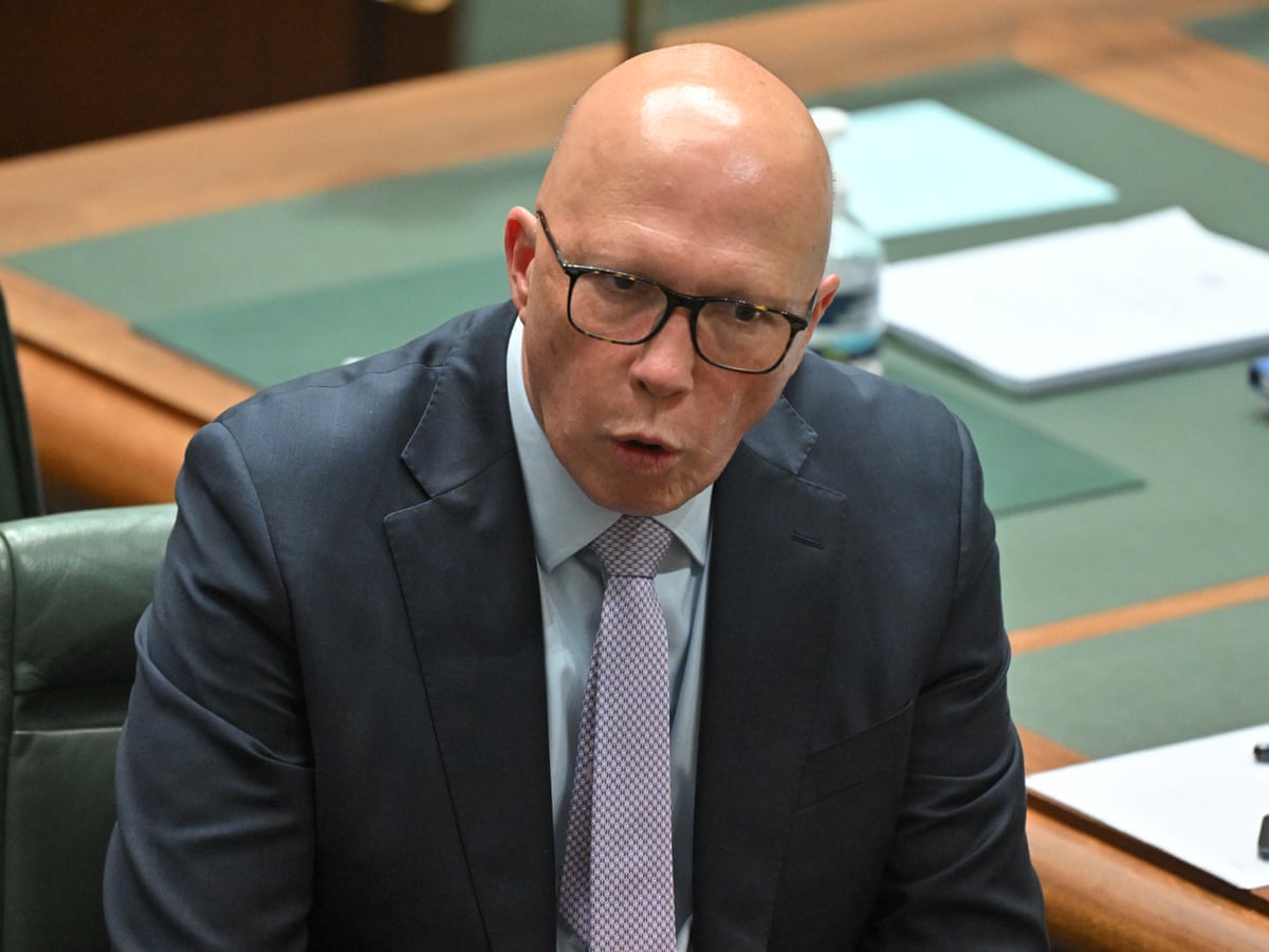 Dutton thinks he's a hard man stoking culture wars – but ...