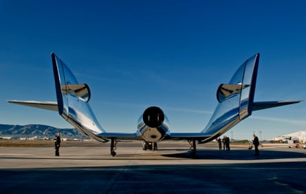 The new SpaceShipTwo craft, VSS Unity