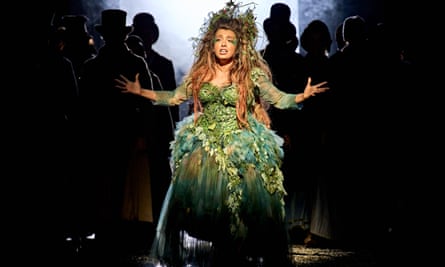 Sunetra Sarker as the Ghost of Christmas Present in A Christmas Carol.