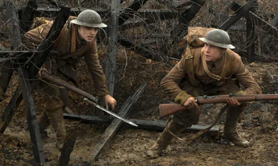 George MacKay: ‘I spent lockdown crawling around my flat on all fours’ | Film 1 Dean-Charles Chapman and George MacKay in 1917.