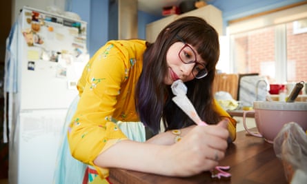 ‘Art therapy is a thing – why not baking therapy? …Kim-Joy gets icing.