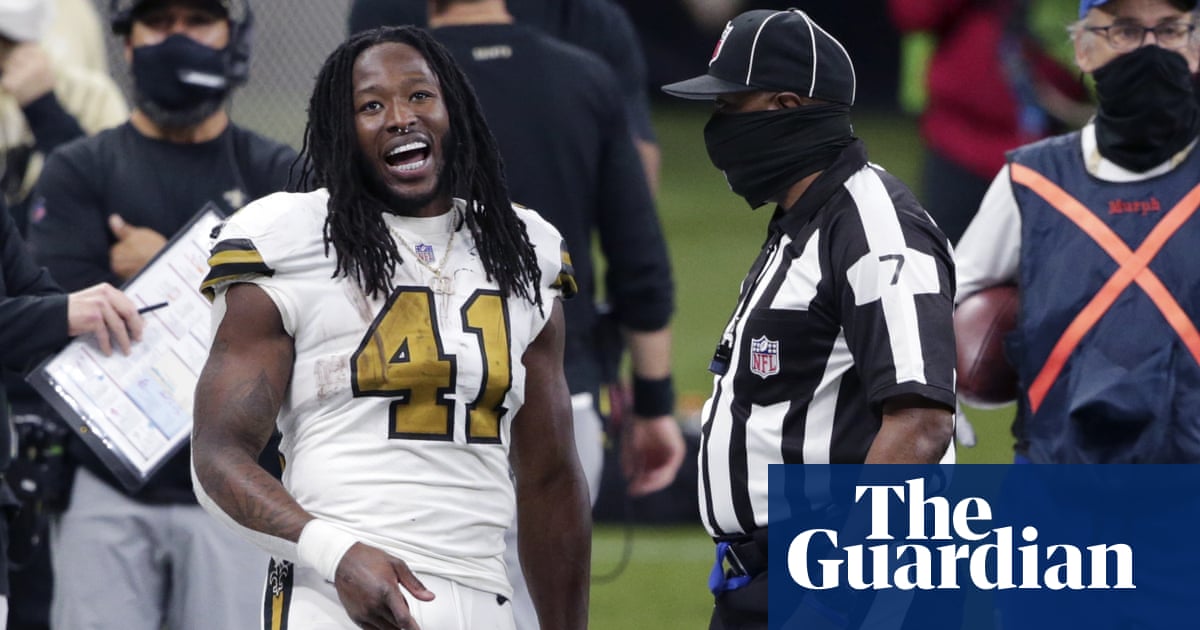 Kamara ties NFL record with six TDs as Saints beat Vikings to clinch NFC South