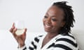 Black woman drinking white wine<br>D56A0Y Black woman drinking white wine